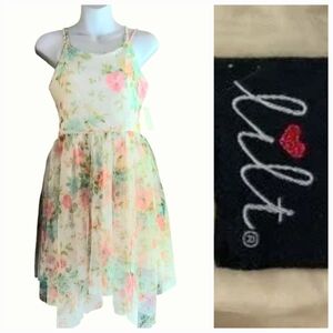 NWT Lilt Green and Orange Halter Sundress for Special Occasions ~14